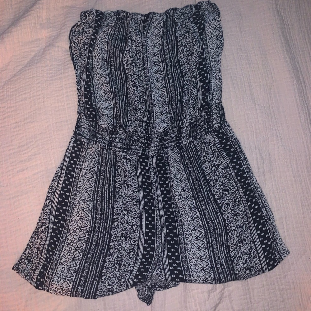 Blue romper